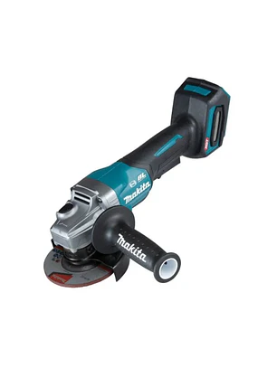 Esmeril Angular 4-1/2'' - 8.500 rpm. - M14 - 2,9 kg Hombre Muerto con Freno/ Batería BL4040 (4.0Ah) x 2, Cargador DC40RC, XGT 40Vmax BL Motor ADT XPT GA012GM201 MAKITA