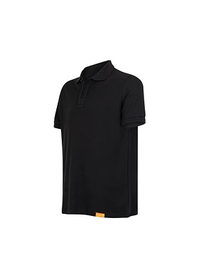 POLERA POLO M/C HOMBRE 60% ALG 40% POLY NEGRO T/XXL