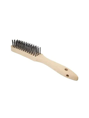 ESCOBILLA 4-C AL.AC. RECTO C/MANGO 3 X16 - 10100127 /HELA