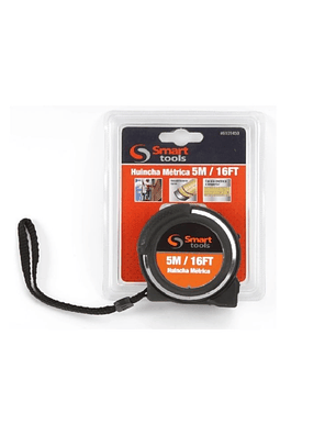 HUINCHA MEDIR 5.0 MTS.X 19 MM. AC. INOX. SMART