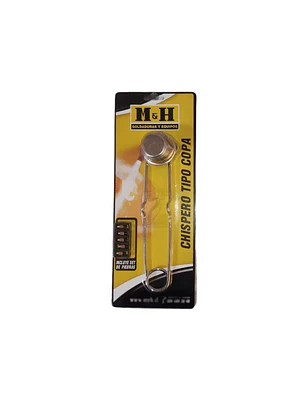 CHISPERO TIPO COPA INDURA + CAJA PIEDRAS (1015576) M&H