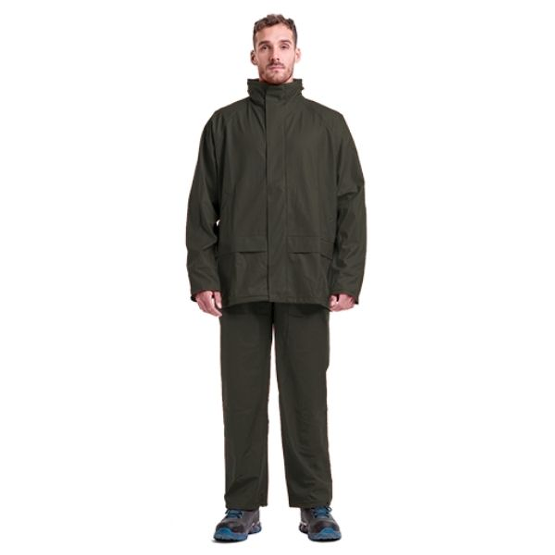 TRAJE ALASKA PU VERDE PETROLEO L 1