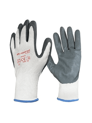 GUANTE NYLON NITRILO OREGON FLEX BY LEGEND, BLANCO/GRI, 8, LEGEND