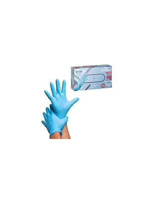 GUANTE DE NITRILO AZUL 3 5 GR 100 UDS TALLA S