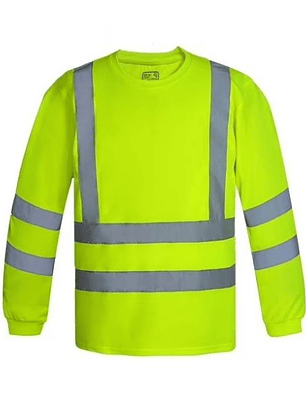 POLERA DRY FIT M/L HOMBRE AMARILLO T/3XL