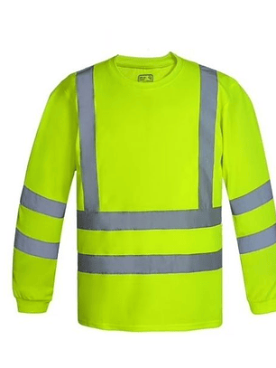 POLERA DRY FIT M/L HOMBRE AMARILLO T/M