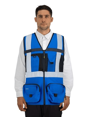 CHALECO GEOLOGO ALASKA XPERT HOMBRE AZUL XL
