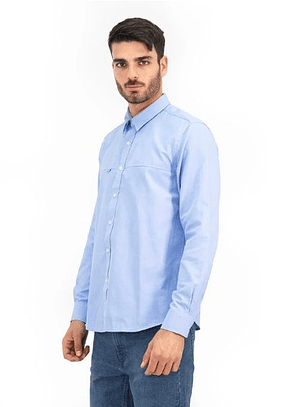 CAMISA QUEBEC VANCOUVER CELESTE L