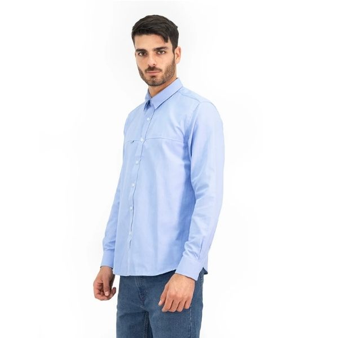 CAMISA QUEBEC VANCOUVER CELESTE XL 1