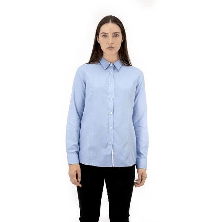 CAMISA QUEBEC VANCOUVER MUJER CELESTE S 1
