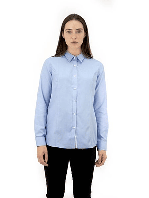 CAMISA QUEBEC VANCOUVER MUJER CELESTE XS