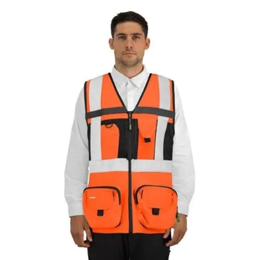 CHALECO GEOLOGO ALASKA XPERT HOMBRE NARANJO L 1