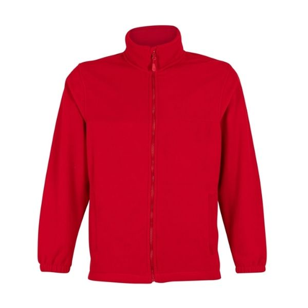 MICROPOLAR PRACTICAL LINE M/L HOMBRE 100% POLY ROJO T/XXL 1