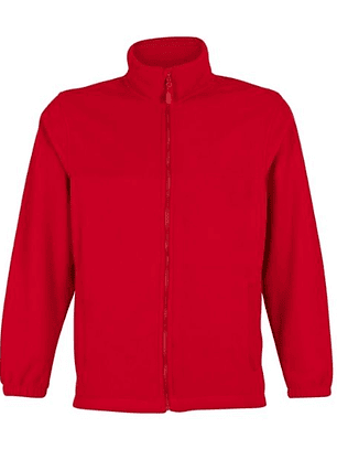 MICROPOLAR PRACTICAL LINE M/L HOMBRE 100% POLY ROJO T/XXL