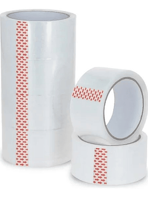 CINTA DE EMBALAJE TRANSPARENTE 48MM 45M 50MIC