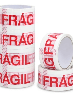 CINTA DE EMBALAJE FRAGIL 48MM 40M