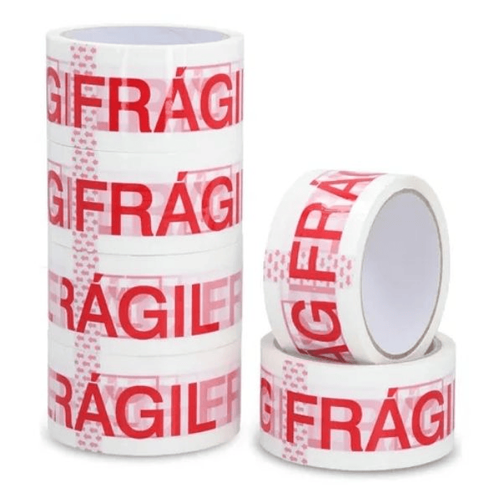 CINTA DE EMBALAJE FRAGIL 48MM 40M 1