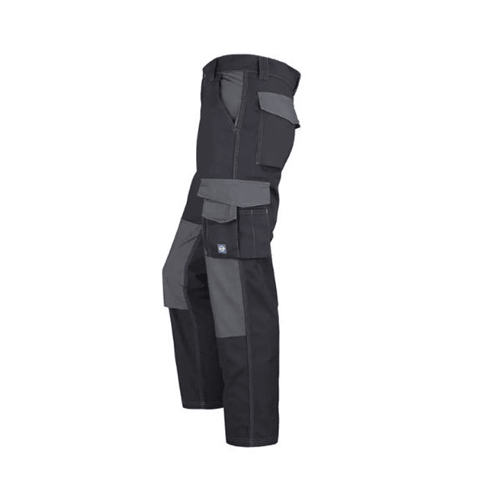 PANTALON CARGO ALERCE BICOLOR GRIS OSCURO / GRIS CLARO RODILLA REFORZADA HOMBRE 80% T/58 1