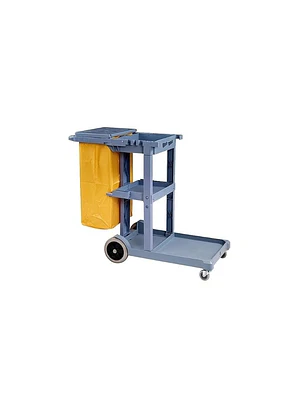 CARRO DE ASEO JANITOR CON BOLSA/TAPA