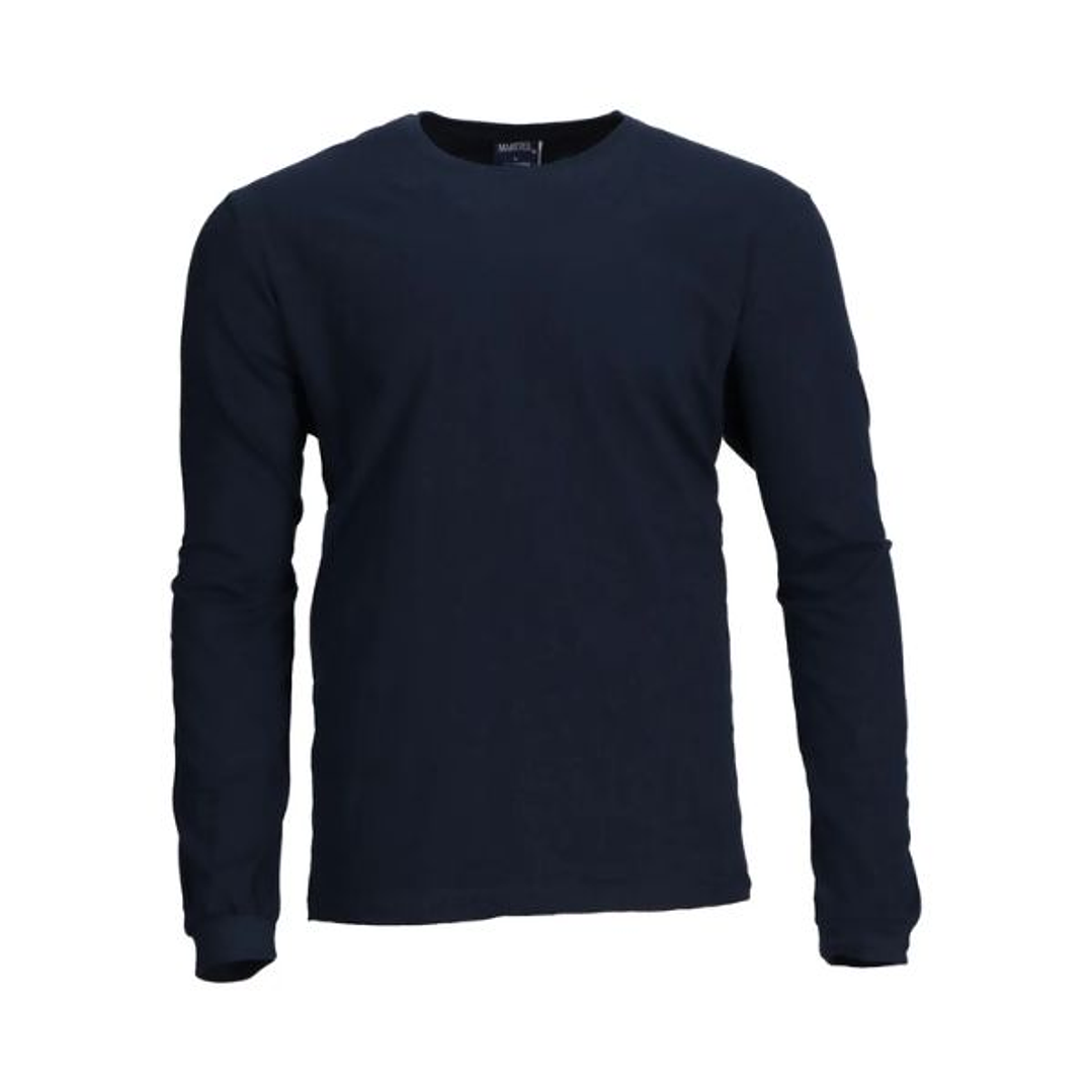 Polera Polo M/L Marino 175 T/4XL 1