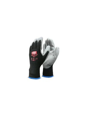 GUANTE PU FLEX BY LEGEND, NEGRO/GRIS, 7, LEGEND