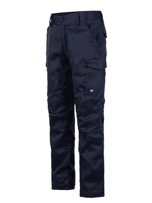 PANTALON CARGO GABARDINA AZUL PRACTICAL LINE HOMBRE 100 % POLIES T/L