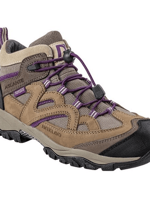 BOTIN NEW KATRINA BEIGE MORADO N°36