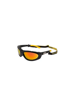 LENTE TURBINE GT GRIS MARCO NEGRO C/RERVO ROJO