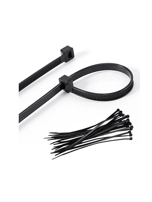 BOLSA 100 AMARRA CABLES 9*455MM NEGRO