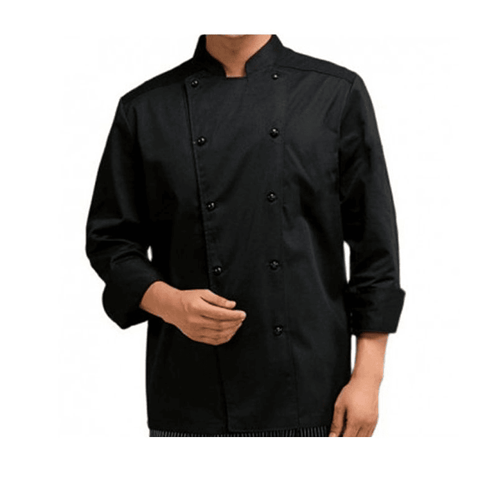 CHAQUETA CHEF BASICA NEGRO T/L 1