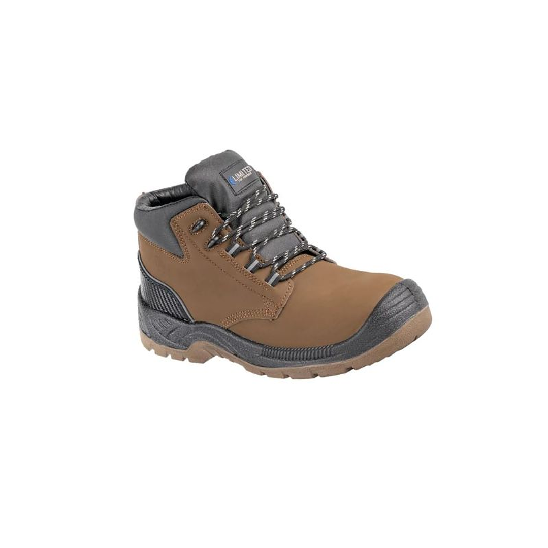 BOTIN LT 50 BROWN PUNTA Y PLANTA DE ACERO N° 43 1