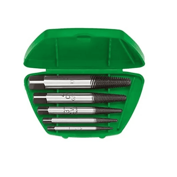 JGO. EXTRACTORES PERNOS 5 PZAS. 3-18 MM. (49-A) - KUKKO 1