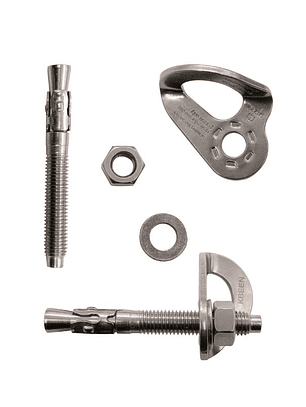 KIT ANCLAJE 12MM ACERO INOXIDABLE KL-10100 KBEEN