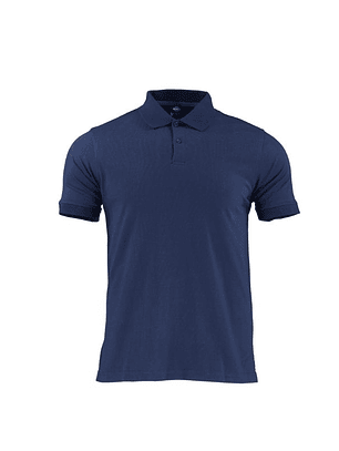 POLERA POLO M/L MUJER 60% ALG 40% POLY AZUL T/2XL