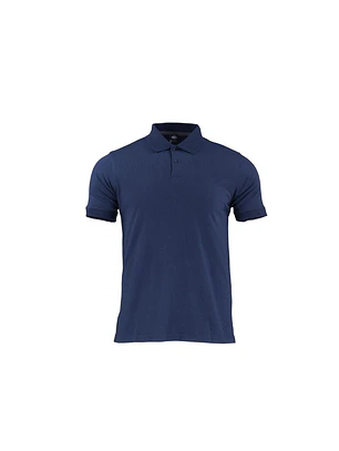 POLERA POLO M/C HOMBRE 60% ALG 40% POLY AZUL T/3XL