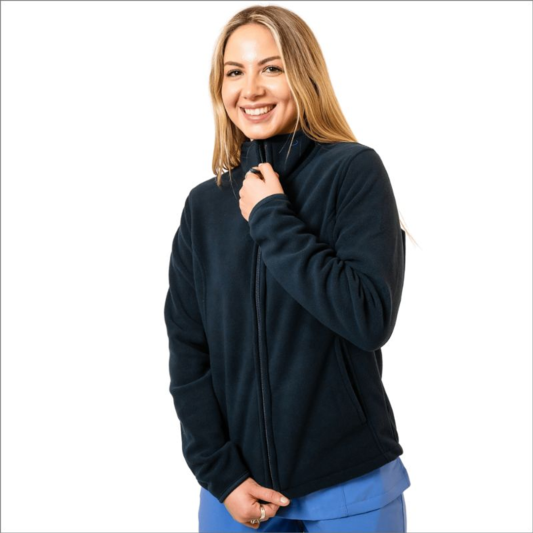 MICROPOLAR PRACTICAL LINE M/L MUJER 100% POLY AZUL T/M 1