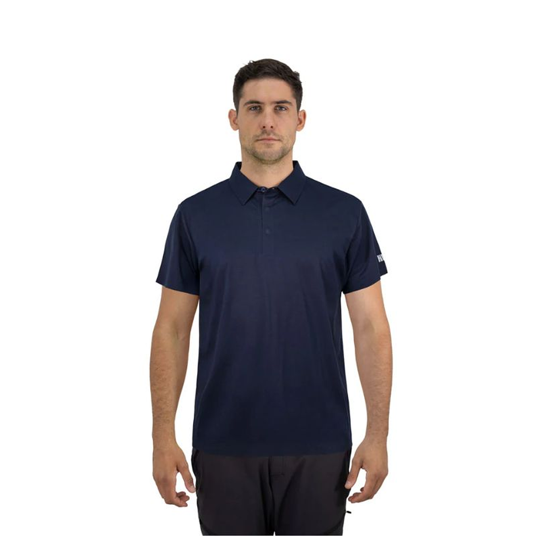 POLERA HW WINDSOR MANGA CORTA AZUL M 1