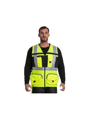 CHALECO GEOLOGO ALASKA XPERT HOMBRE AMARILLO XXL