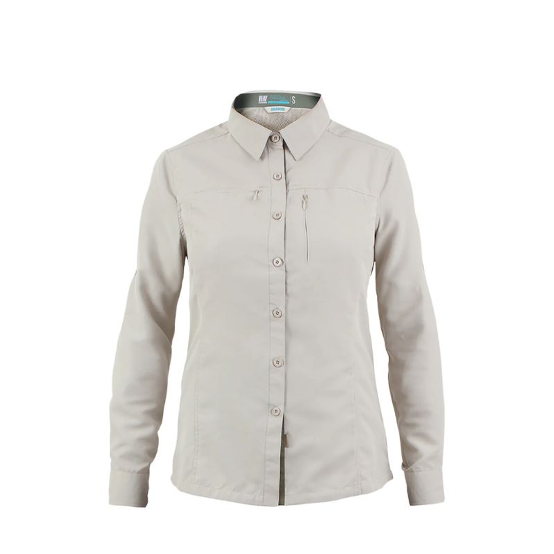 CAMISA HW ARIZONA REGULAR MUJER BEIGE XL 1