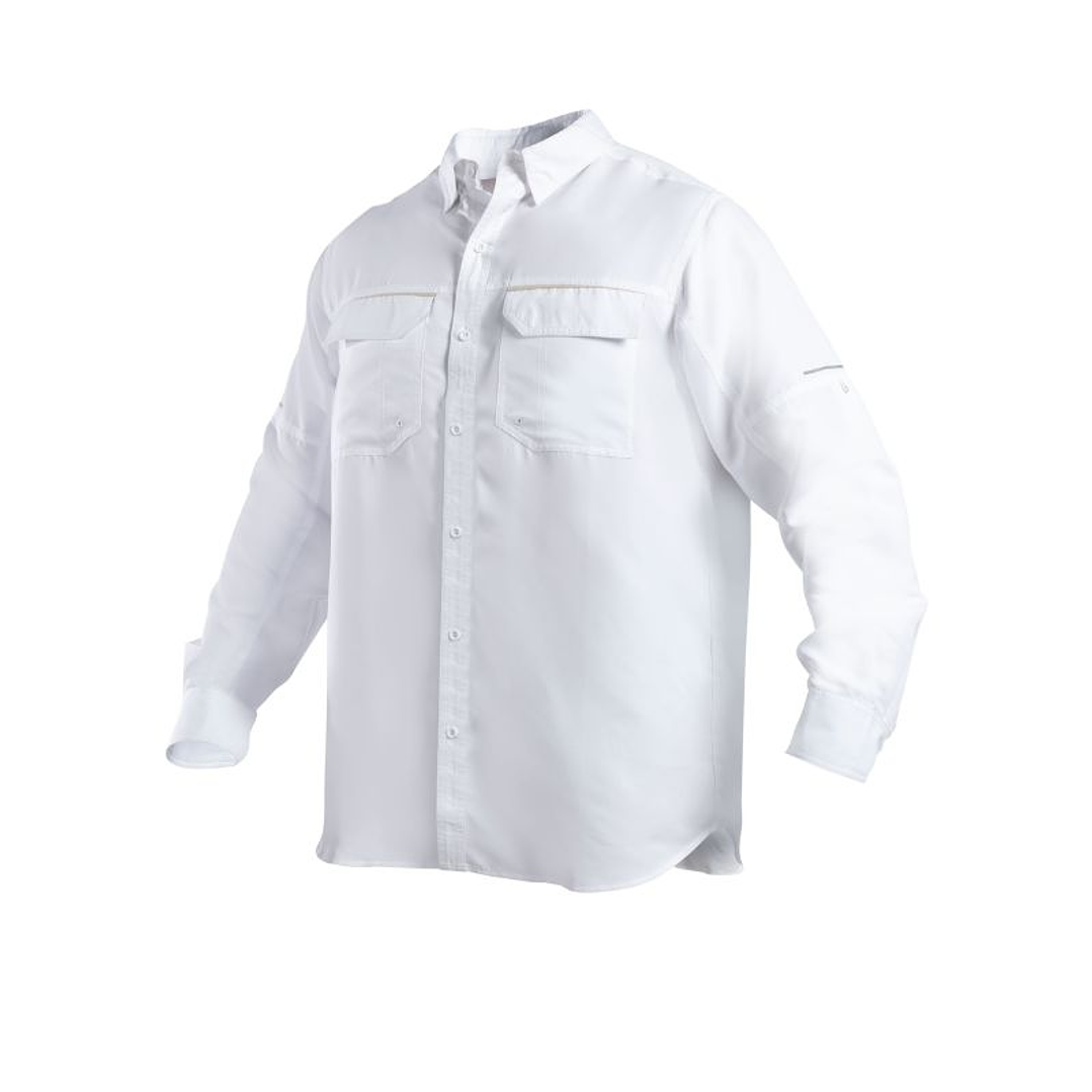 CAMISA OUTWORK RIPSTOP JUBAE M/L HOMBRE BLANCO T/M 1