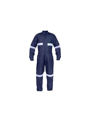 OVEROL POPLIN C/REFLECTANTE AZUL BUFALO T/M