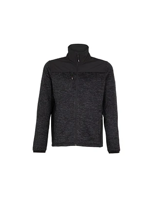 CHAQUETA KNIT FLEECE EXECUTIVE LINE M/L HOMBRE 100% POLY NEGRO L