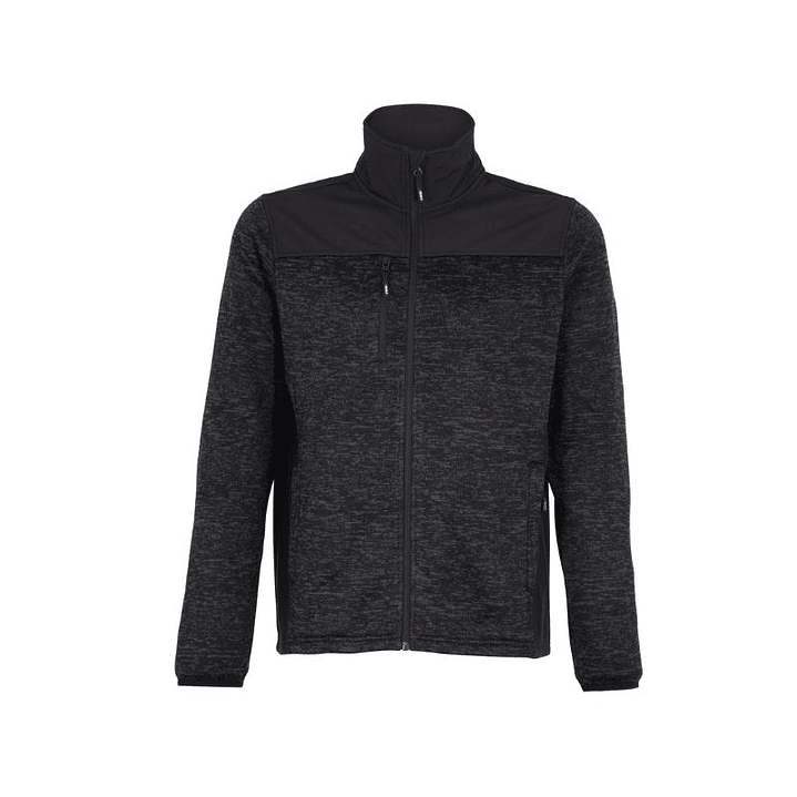 CHAQUETA KNIT FLEECE EXECUTIVE LINE M/L HOMBRE 100% POLY NEGRO XL 1