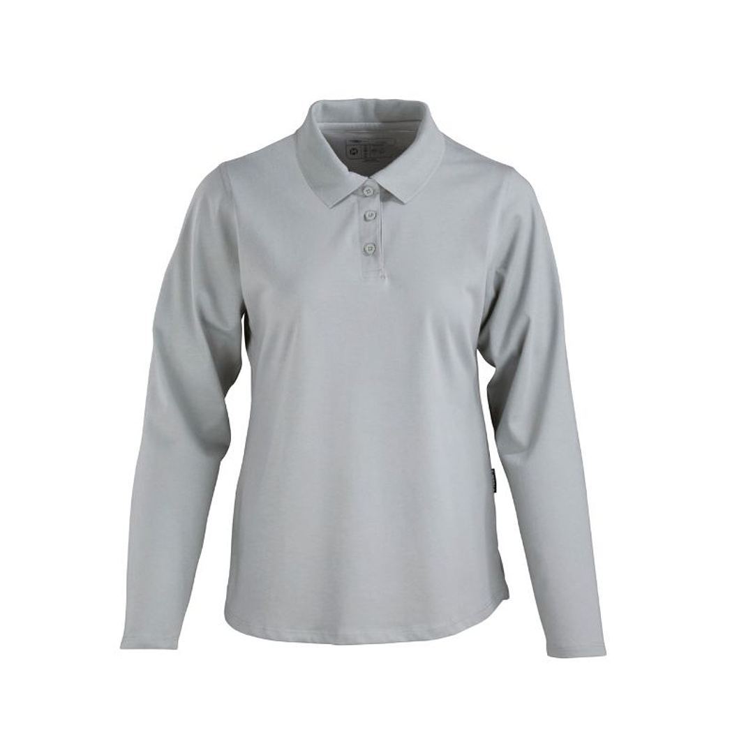 POLERA POLO DRYFRESH SMOOTH M/L MUJER CERT GRIS T/XL 1