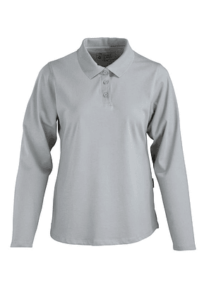 POLERA POLO DRYFRESH SMOOTH M/L MUJER CERT GRIS T/XL