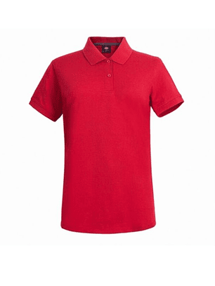 POLERA POLO DRYFRESH M/L MUJER 60% ALG 40% POLY ROJO T/XL