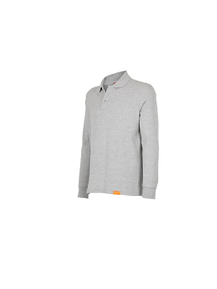 POLERA POLO DRYFRESH M/L HOMBRE 60% ALG 40% POLY GRIS T/L