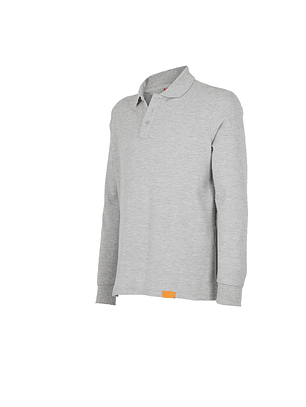 POLERA POLO DRYFRESH M/L HOMBRE 60% ALG 40% POLY GRIS T/L