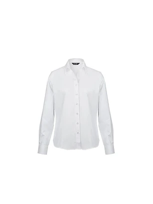 BLUSA OXFORD CLASSIC M/L MUJER BLANCO T/S