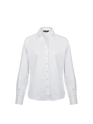 BLUSA OXFORD CLASSIC M/L MUJER BLANCO T/S